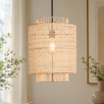 rattan lamp